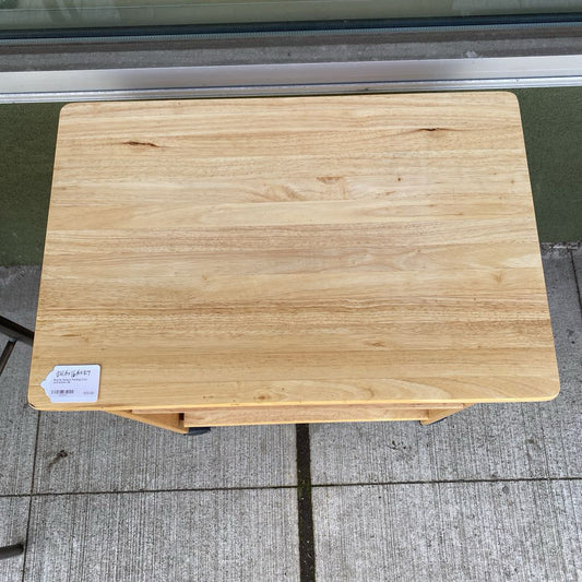 Blonde Natural Folding Cart w/Casters