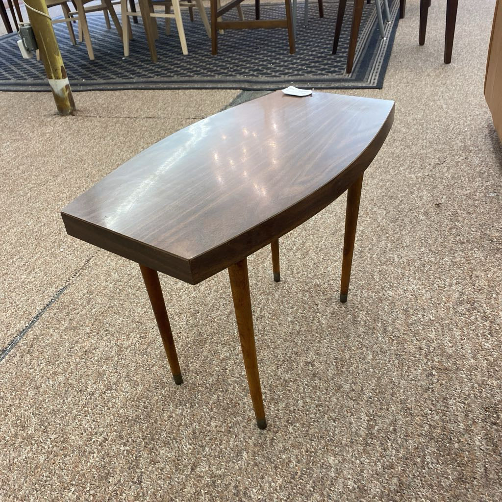 Vintage Laminate Taper Leg Side Table C SIDE TABLES