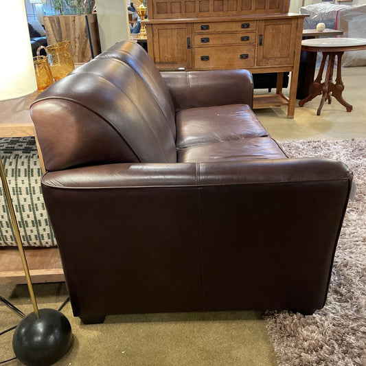 2 Seat Chocolate Sleeper Sofa