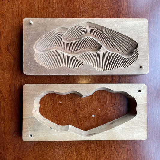 Vint. Japanese Food/Sweets Mold Mt. Fuji