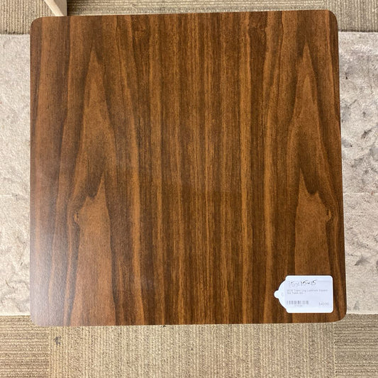 MCM Taper Leg Laminate Square Side Table