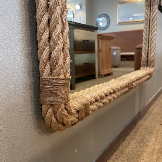 Rope Border Arch Wall Mirror