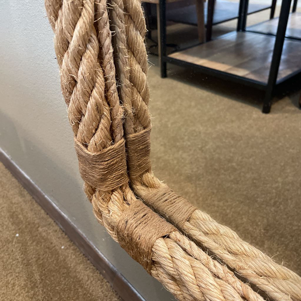 Rope Border Arch Wall Mirror