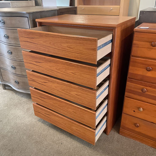 MC Style 5 Drawer Highboy AS IS