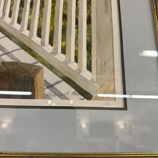 Rocking Chairs on the Porch ART