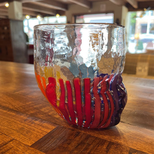 Oliver Dorris Designs Rainbow Glass Baby Head