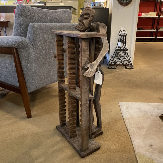 "Slender Man" Wooden CD Storage Rack