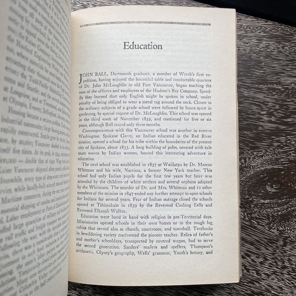 American Guide Series Washington 1950 Edition With Dust Jacket UNIQUE FINDS