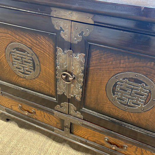 Small Vintage Chinese Cabinet