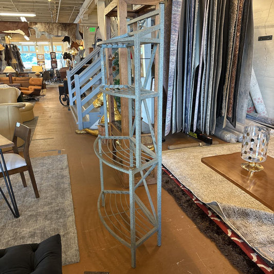 Rustic Galvanized Shelf UNIQUE FINDS
