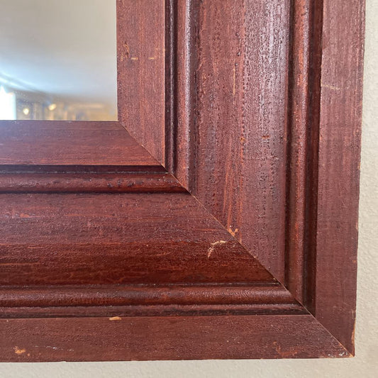 Rustic Red Toned Small Mirror C MIRRORS