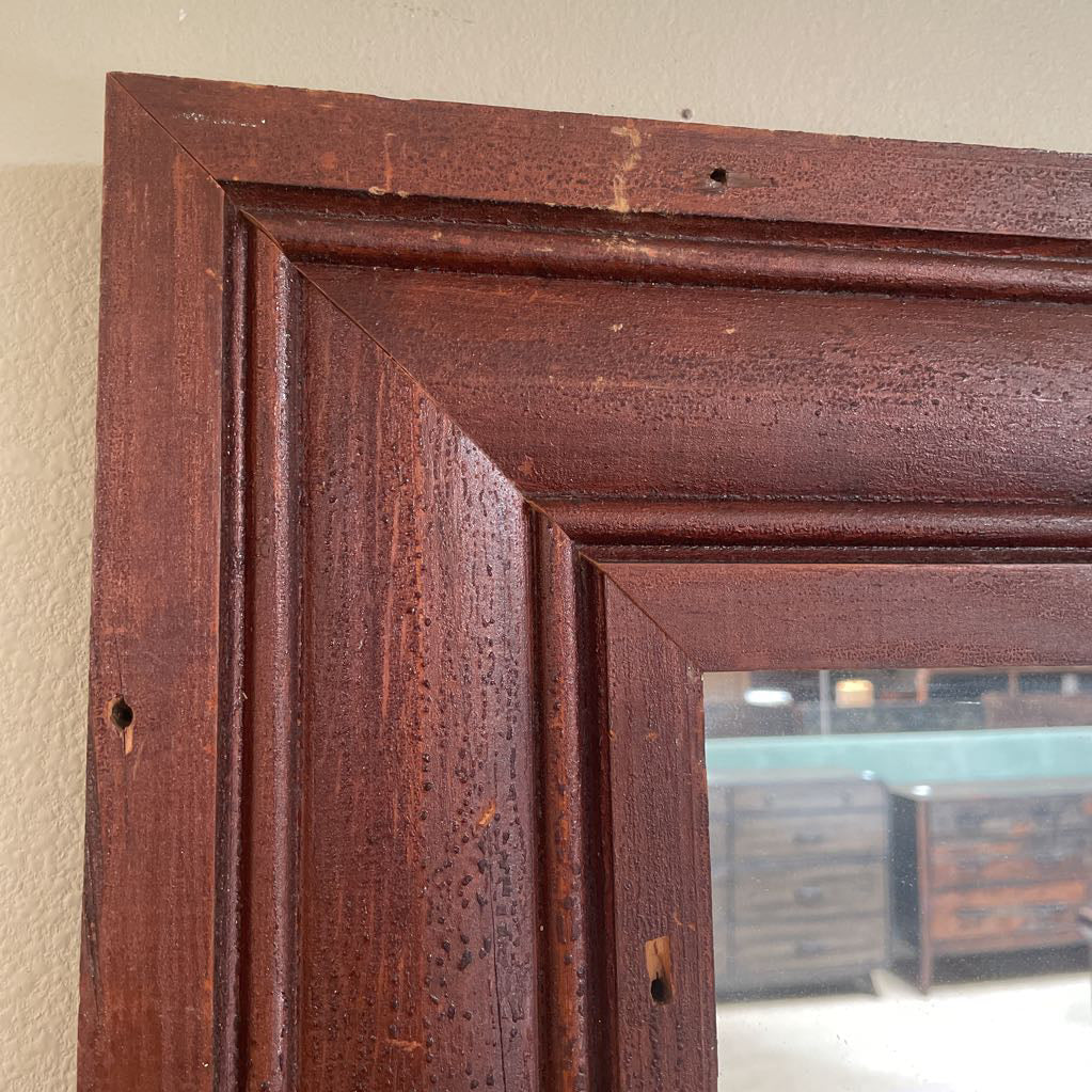 Rustic Red Toned Small Mirror C MIRRORS