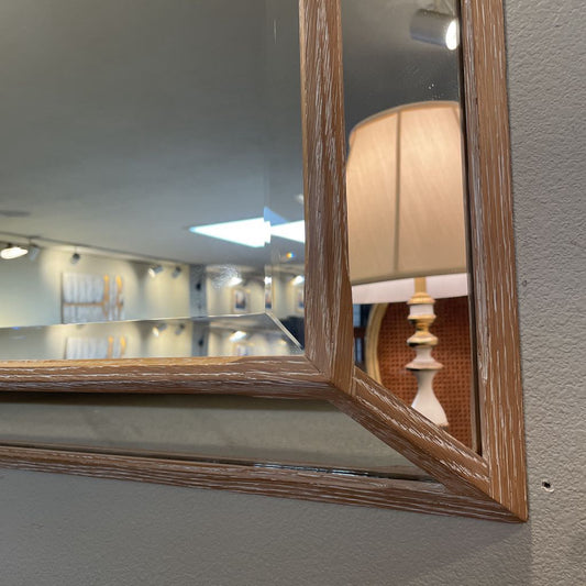 Wooden 3D Paneled Frame Mirror C MIRRORS