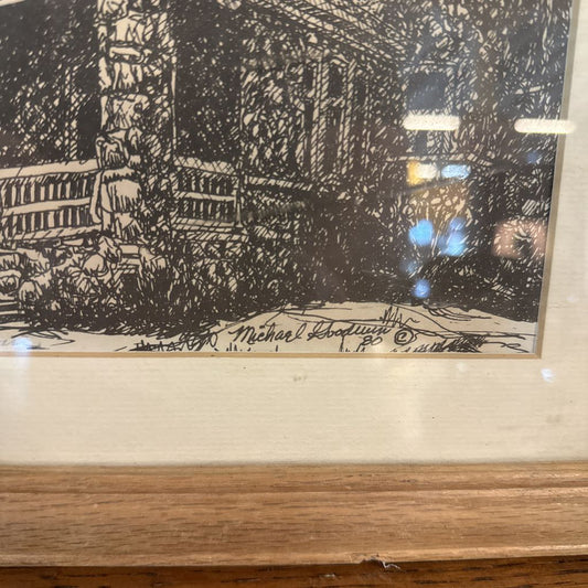 Architectural Lithograph ART