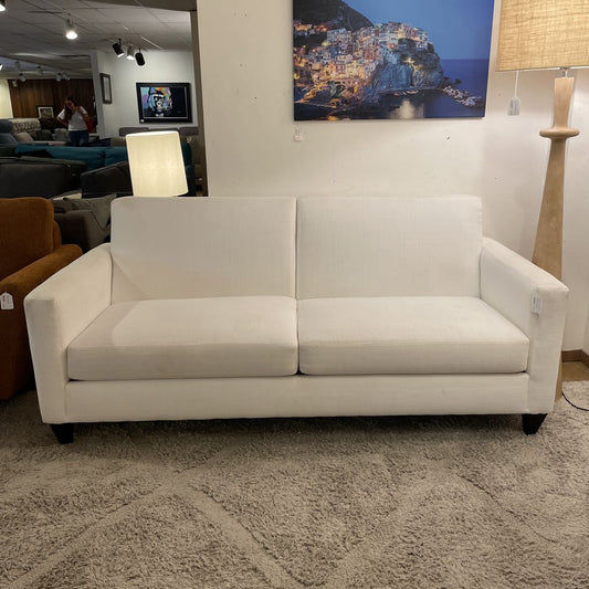White 2 Seat Loveseat U LOVESEATS