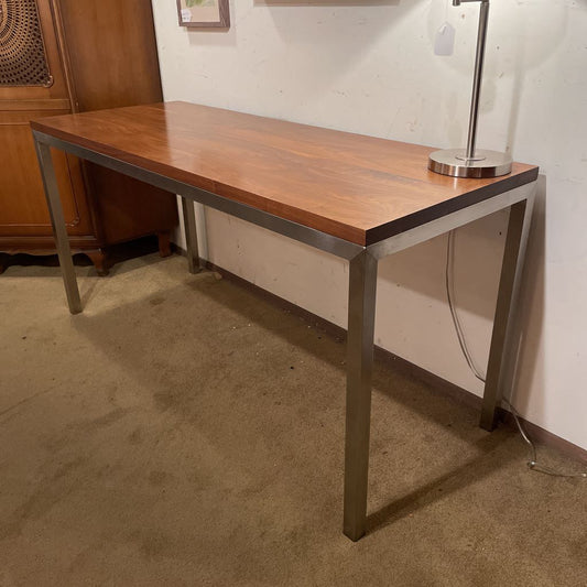 Room & Board Black Walnut and Steel Desk C DESKS