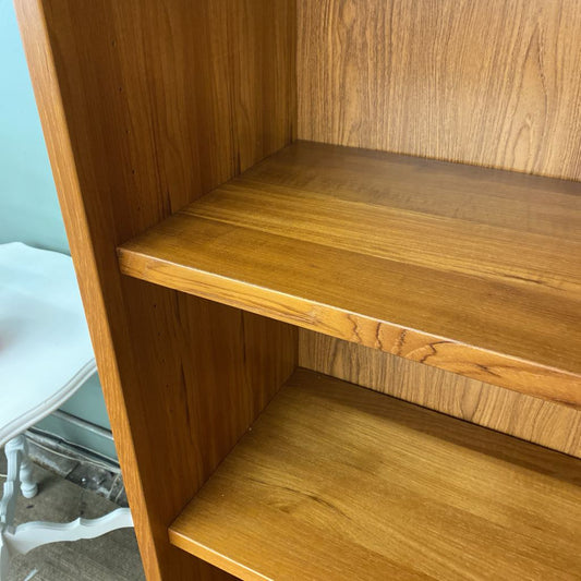 Narrow Teak Bookcase C BOOKSHELVES