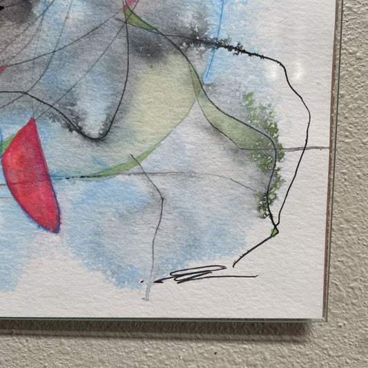 Original "Soulful Stare" Watercolor ART