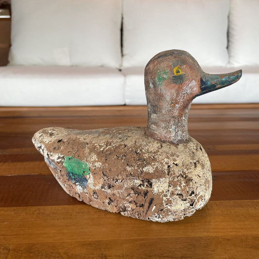 Vintage Cork Duck Decoy UNIQUE FINDS