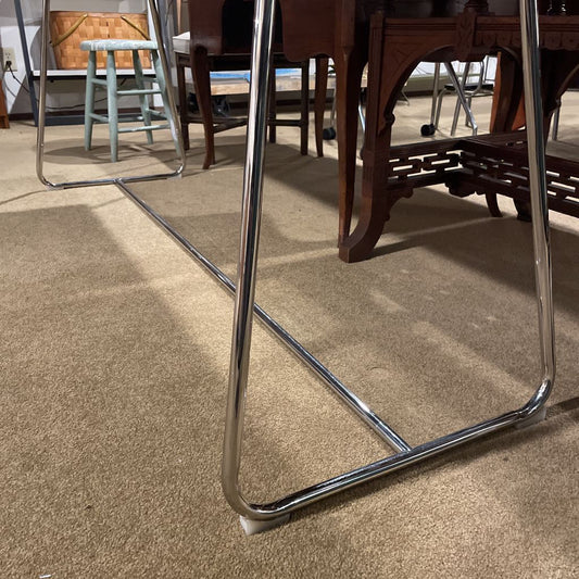 Bamboo & Chrome Modern Console Table C CONSOLE TABLES
