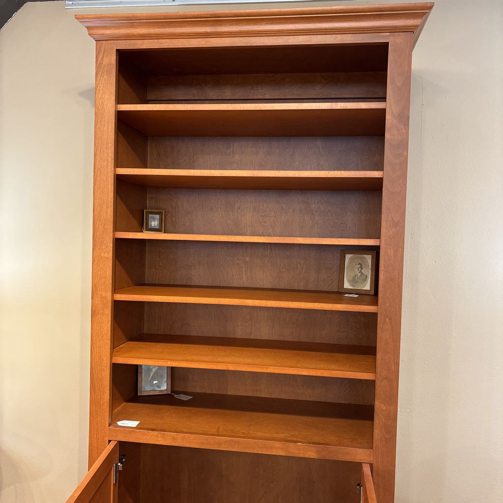 Bookcase w/ Storage Cabinet