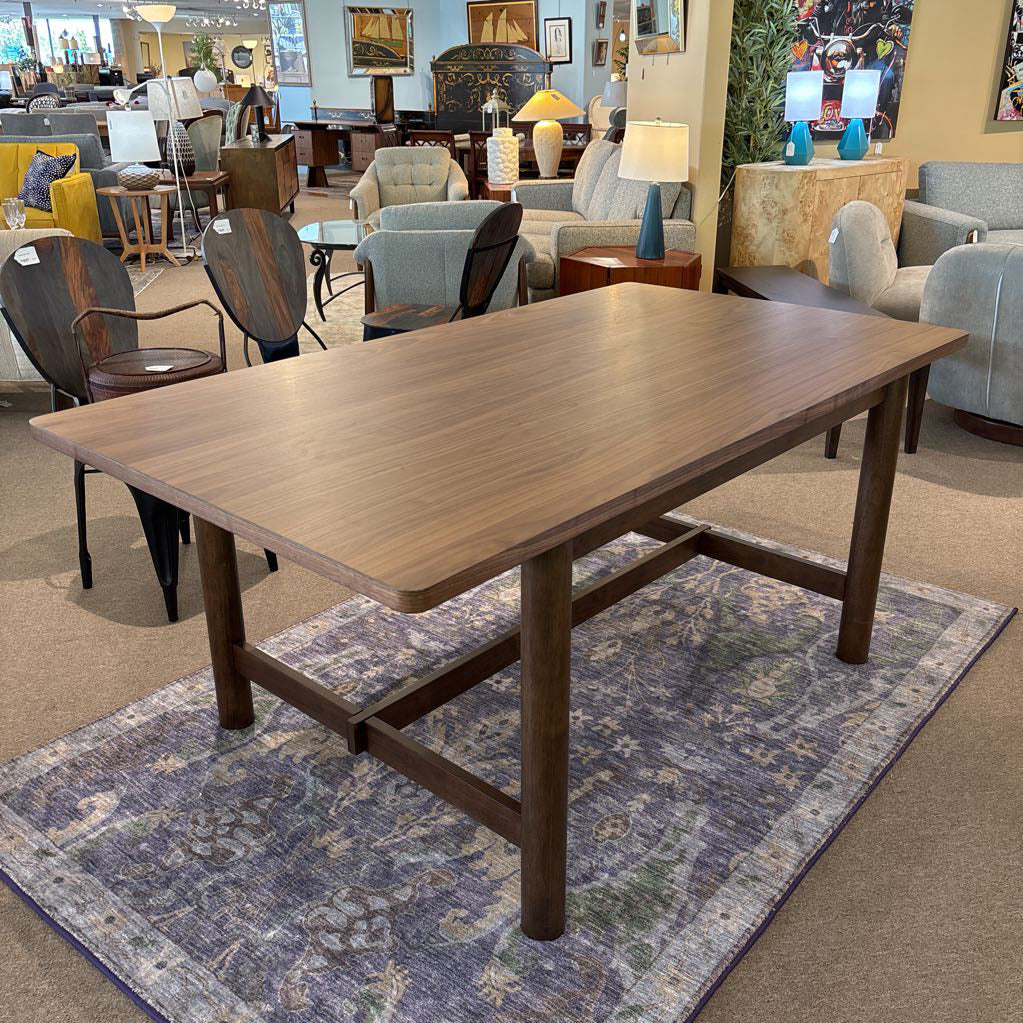 Walnut Trestle Dining Table
