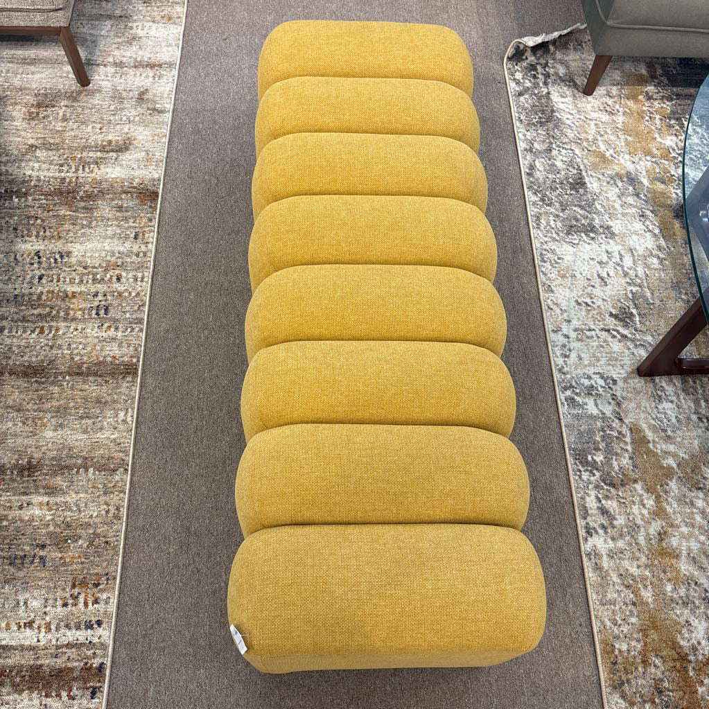 Harvest Yellow Accent Bench