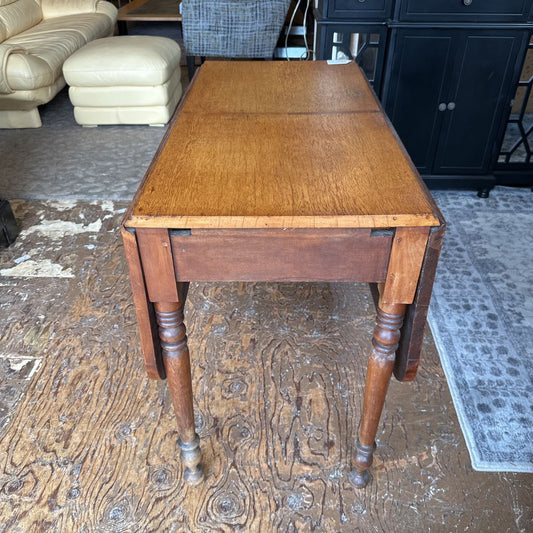 Antique Drop Leaf Occasional Table C DINING TABLES