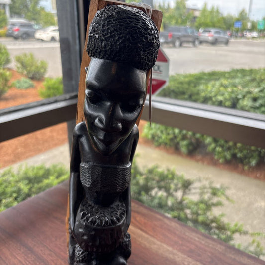 African Carved Wooden Sculpture