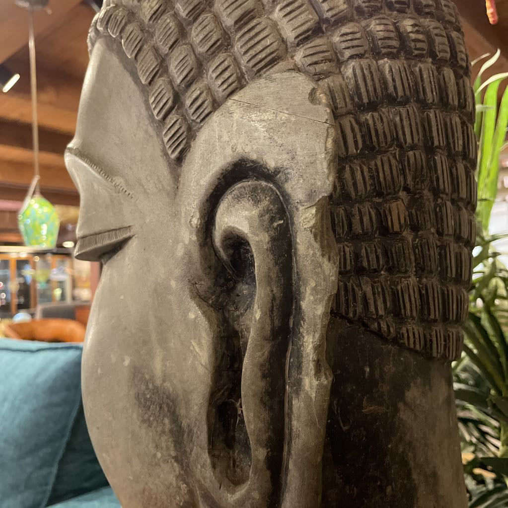Stone Buddha Head