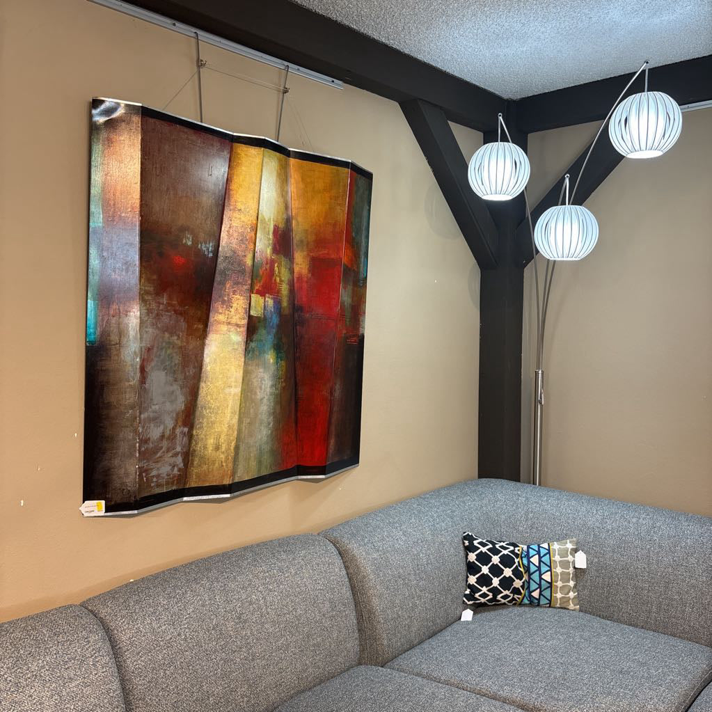 Abstract Art On Metal