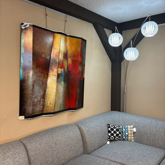 Abstract Art On Metal