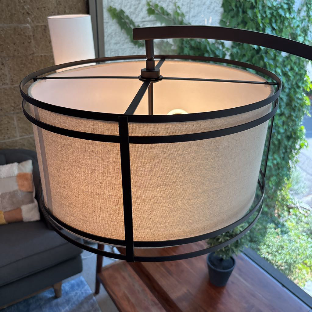 Bronze Colored Arc Floor Lamp