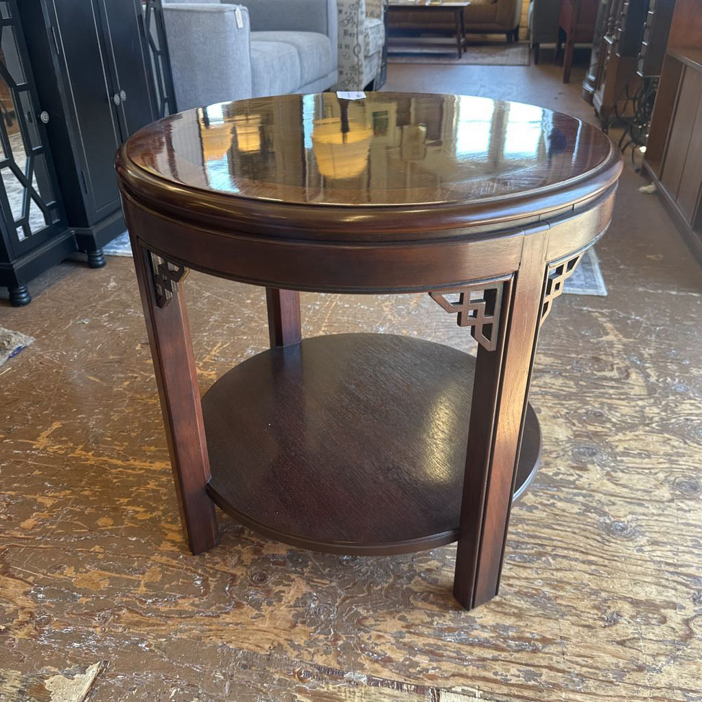 Drexel Two Tier Side Table C SIDE TABLES