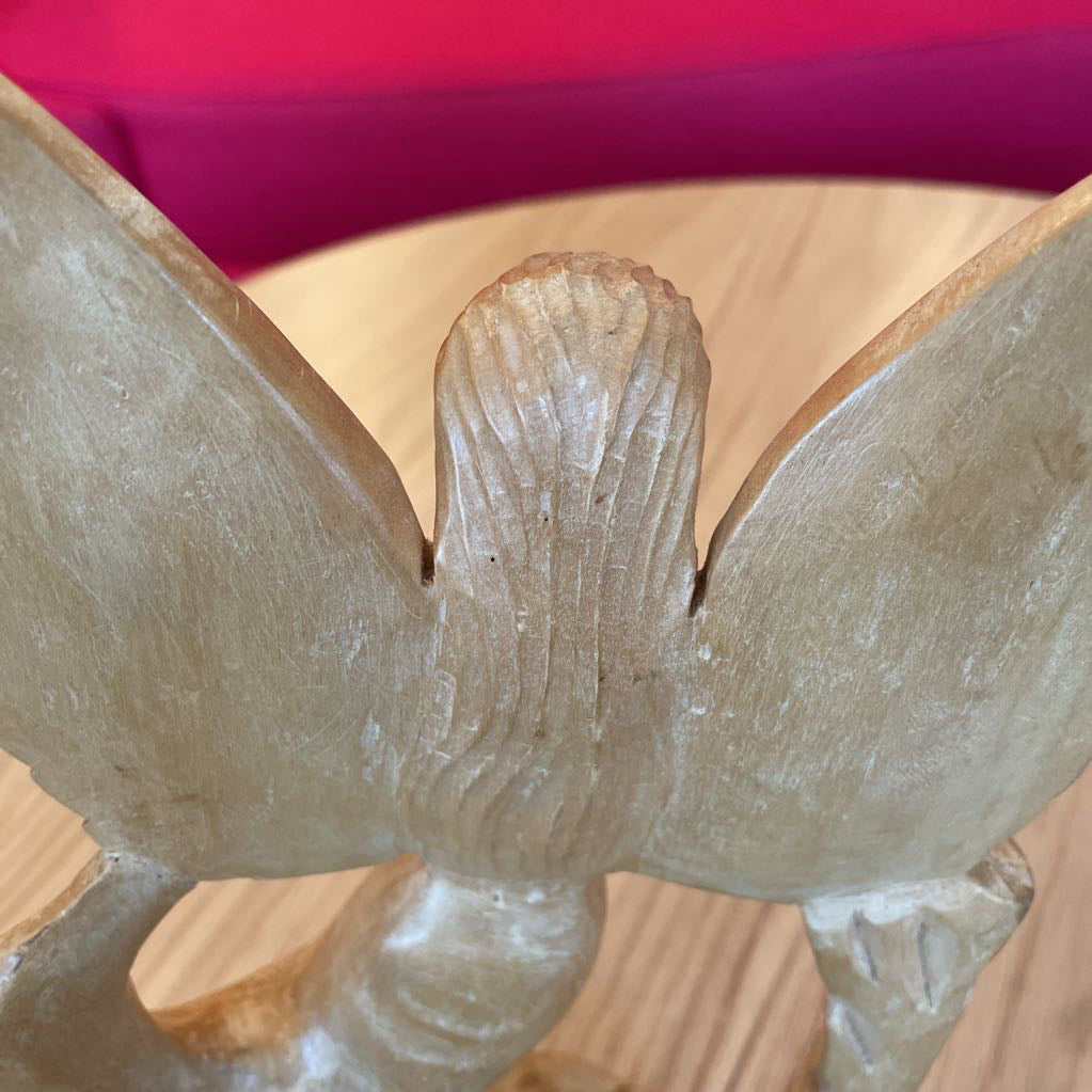Wooden Angel Sculpture
