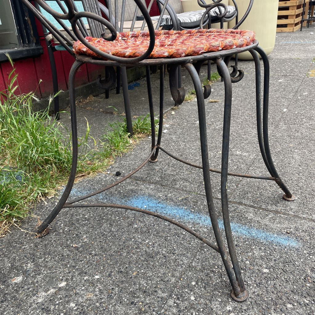 Iron Elegant Peacock Chair OUTDOOR