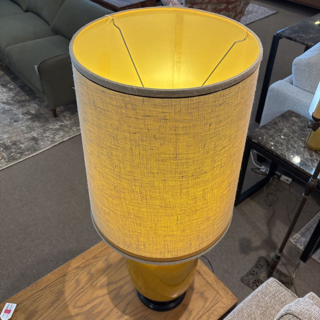 MC Yellow Tall Shade Lamp