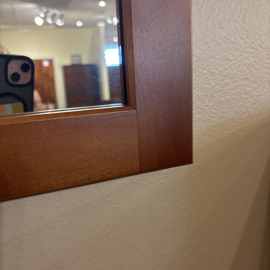 Solid Wood Cherry Mirror (As is) C MIRRORS