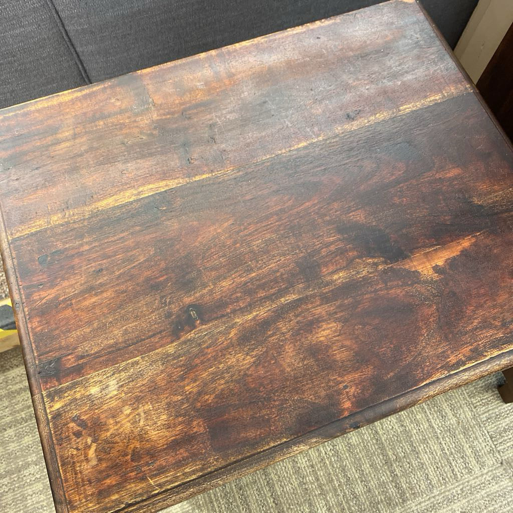 Rustic Hardwood Side Cabinet C SIDE TABLES