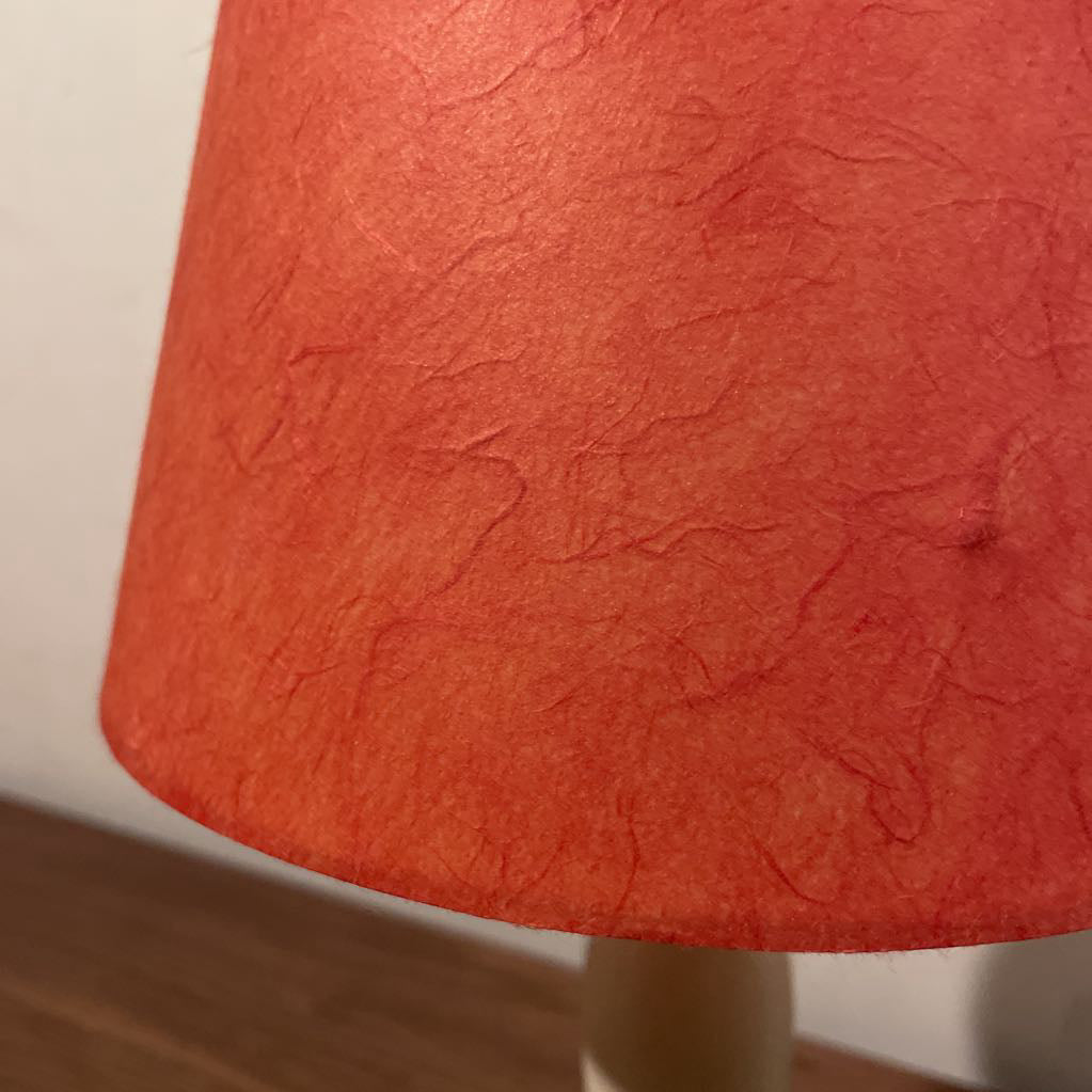Red Shade Lamp
