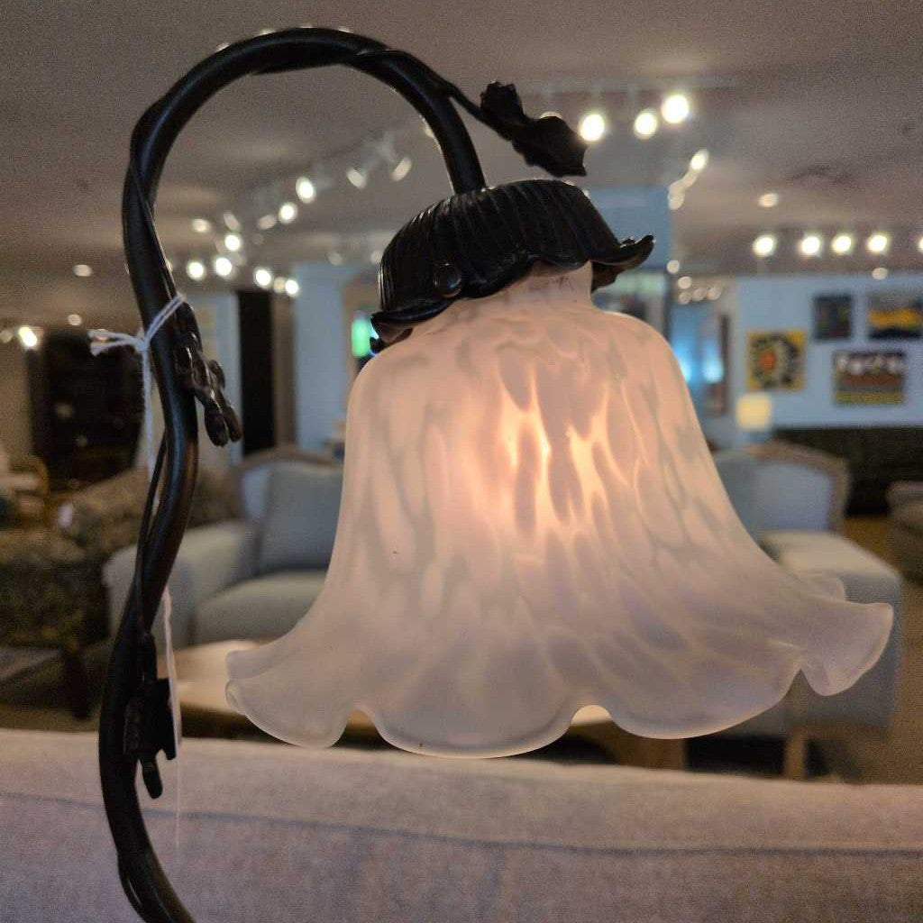 Lady on a Swing Lamp