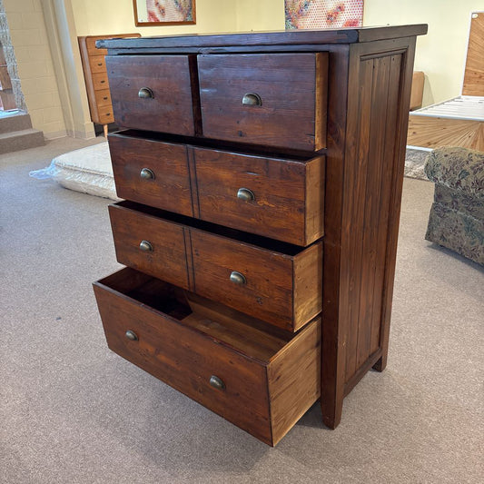 Rustic Solid Wood Highboy