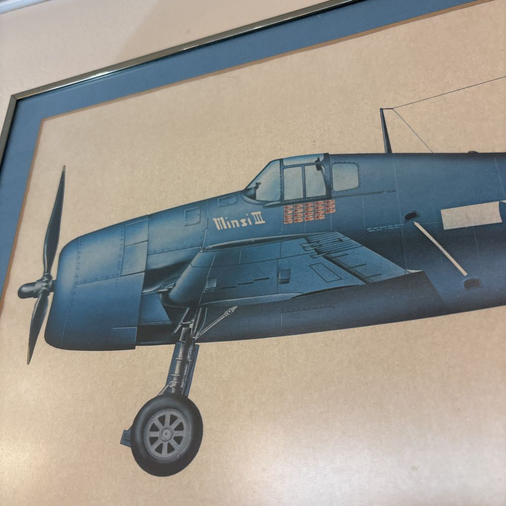Blue Plane Art