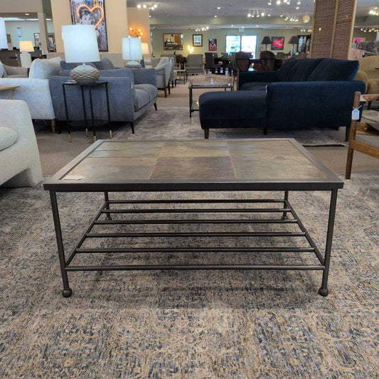 Stone Top Coffee Table C COFFEE TABLES