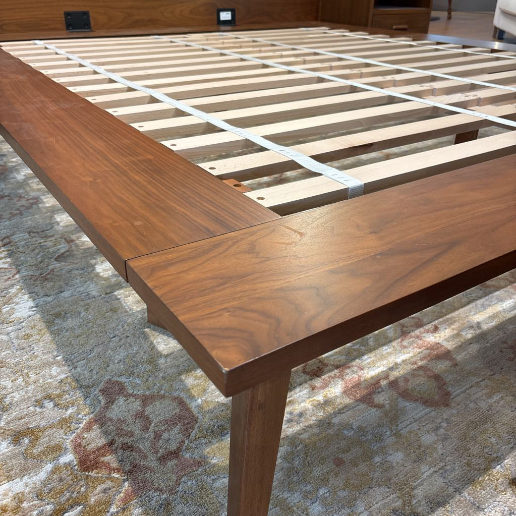 West Elm MCM Queed Bed