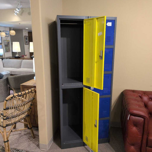 Yellow 2 Door Locker