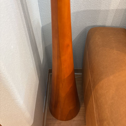 Contemporary Espresso Floor Lamp