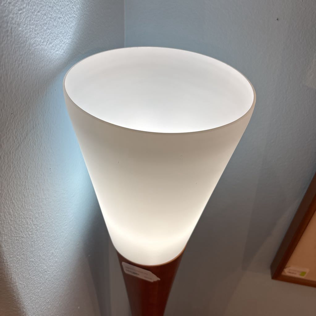 Contemporary Espresso Floor Lamp
