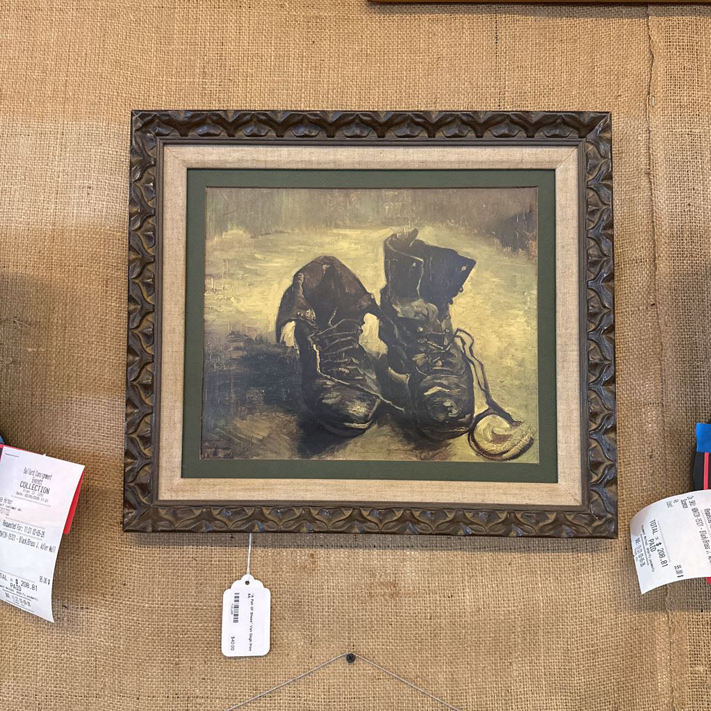 "A Pair Of Shoes" Van Gogh Print