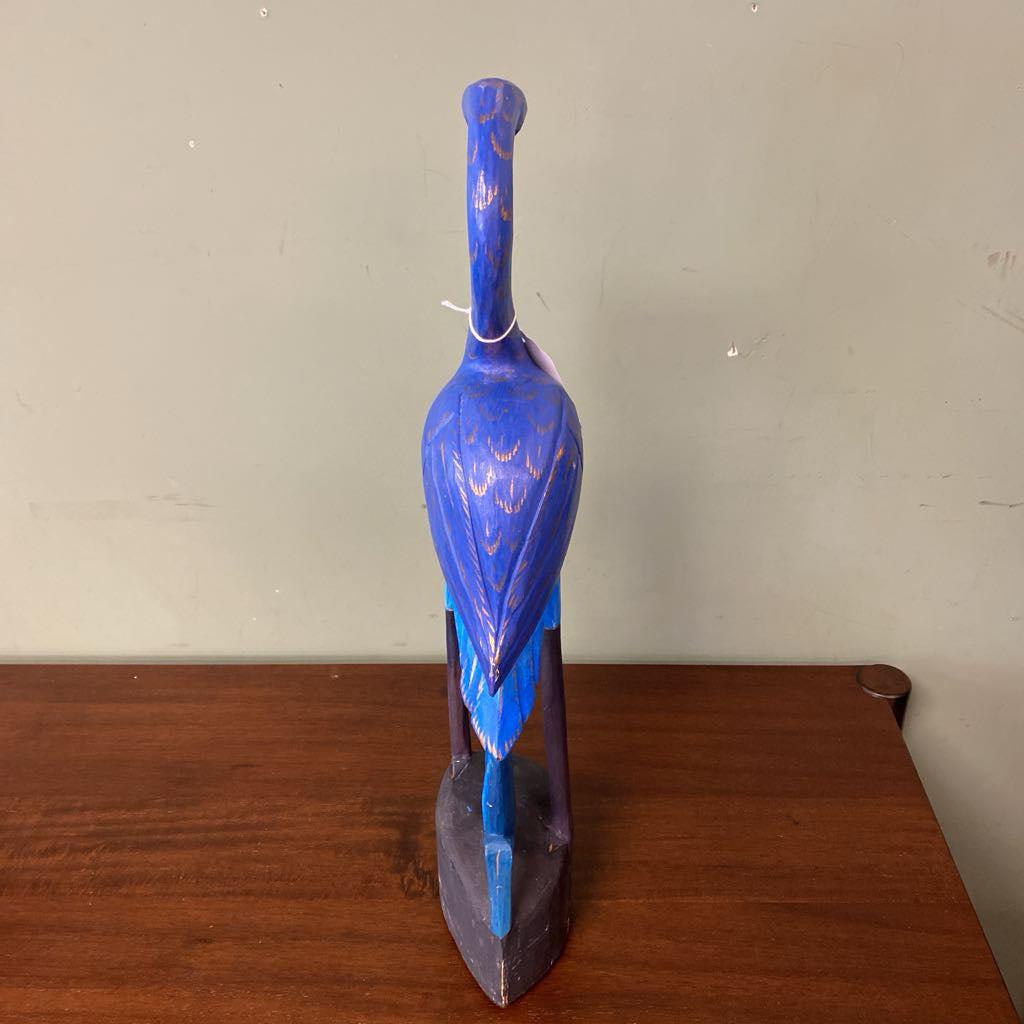 Beautiful Blue Heron Statue SMALLS